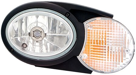 Hella Koplamp Combi 120 Opbouw Links Deutsch Met gloeilampen 1 | 1EB 996 167-038