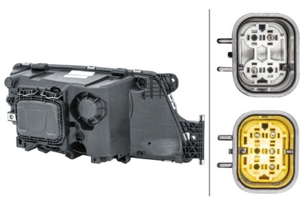 Hella Koplamp Man TGX 07- Links z/lhr H7 | 1EH 354 987-011