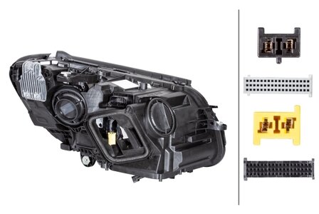 Hella Koplamp MB C-klasse (W205) 13- Links MultiBeam | 1EX 013 063-611