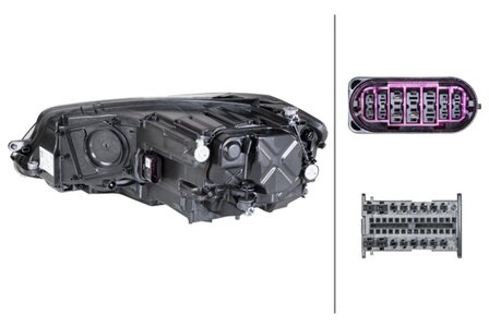 Hella Koplamp VW Golf VII 12- Rechts led | 1EX 013 924-301