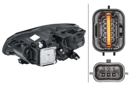 Hella Koplamp Renault Captur 18- Rechts led | 1EX 013 930-821