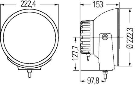 Hella Verstr Luminator Xenon 12V | 1F8 007 560-721