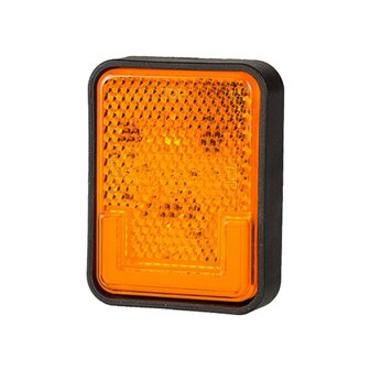 Horpol LED Positionsleuchte Orange + Reflektor NEON Look