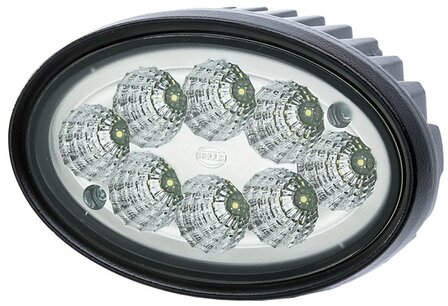 Hella Werklamp Oval 100 led 9-33V Gen II inbouw | 1GA 996 761-021