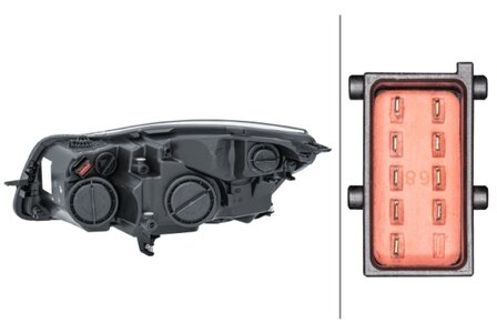 Hella Koplamp Opel Insignia 07/08- Rechts H7 Dagrijverlichting lhr | 1EJ 009 630-321