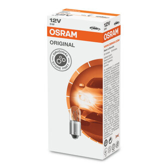 Osram Gl&uuml;hbirne BA9s 12V Original Line 10 St&uuml;ck