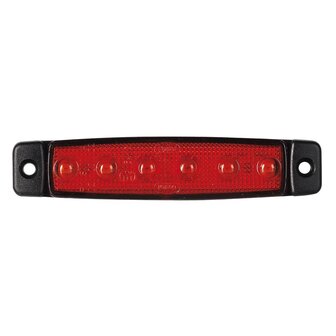 Dasteri LED Positionsleuchte Rot 12V