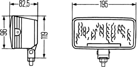 Hella Verstr Comet 550 | 1FD 005 700-431