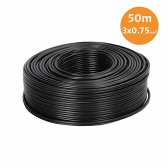 3-adrig Kabel 3x0,75mm2 | Pro 50 Meter