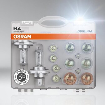 Osram H4 Satz Ersatzbirnen 24V LKW