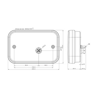 Fristom FT-270 LED R&uuml;ckleuchte Links 4-Funktionen Canbus 12V