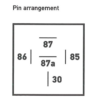 12-Volt-Kontakttrennrelais 30A