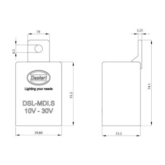 Blinklicht Seitenbeleuchtung Modul 12/24V