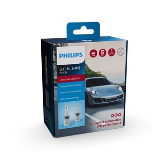 Philips H1 LED Hauptscheinwerfer P14,5s 12/24V 2 St&uuml;ck