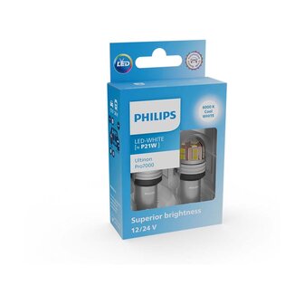 Philips P21W LED Retrofit Wei&szlig; 12V 2 St&uuml;ck