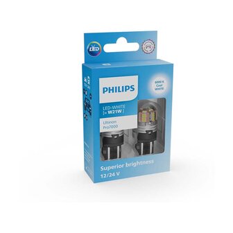 Philips W21W LED Retrofit Wei&szlig; 12V 2 St&uuml;ck