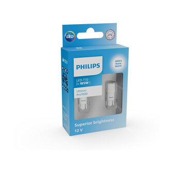 Philips W5W LED Retrofit Wei&szlig; 12V 2 St&uuml;ck