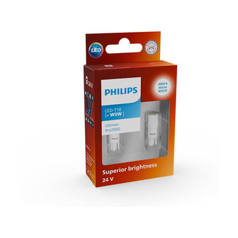 Philips W5W LED Retrofit Wei&szlig; 24V 2 St&uuml;ck