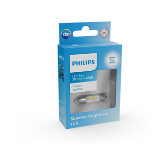 Philips SV8.5 Festoon 38 mm Kaltwei&szlig; 6000K 12V