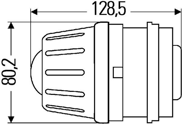 Hella Koplamp DE Premium module H7 Met 12V gloeilamp | 1BL 009 071-001