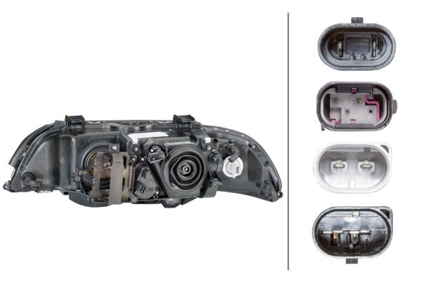 Hella Koplamp BMW5 9/00-6/04 Rechts m/wt knl Xenon | 1EL 008 052-581