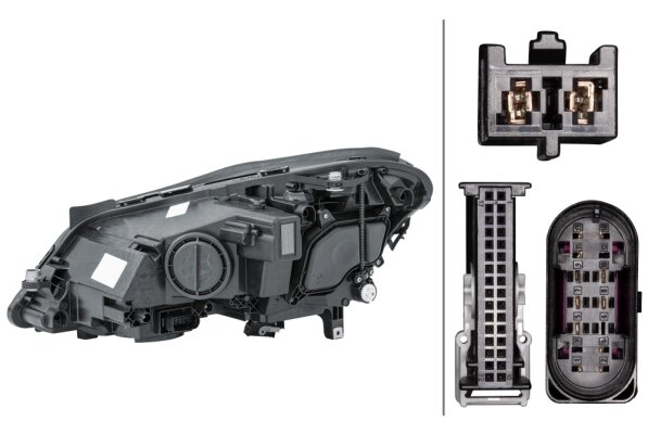 Hella Koplamp MB E CC (207) Rechts H7 | 1EX 011 091-721