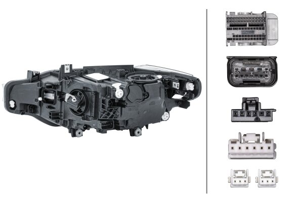 Hella Koplamp BMW 3 (F30/31/35)15- Rechts led+Bochtverlichting | 1EX 012 103-921