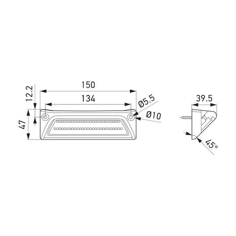 Hella LED-Arbeitsscheinwerfer Valuefit SMS2000 Weiß + Gelb 12/24V | 1GB 357 098-011