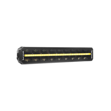 Boreman LED-Lightbar + Stadtlicht Weiß oder Orange 17"