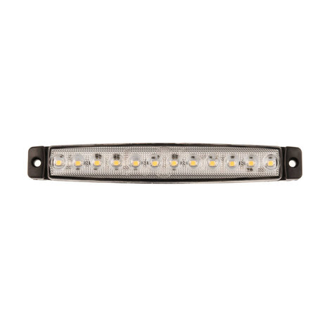 Dasteri LED Positionsleuchte Weiß Lang 24V