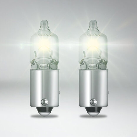 Osram Halogen Birne H6W 12V 6W Ultra Life BAX9s 2 Stück