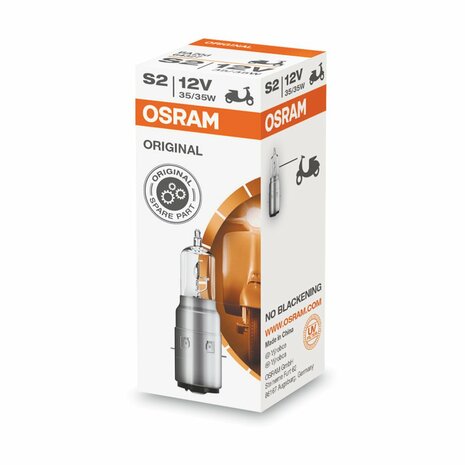 Osram Halogen Birne 12V Original Line S2 BA20d