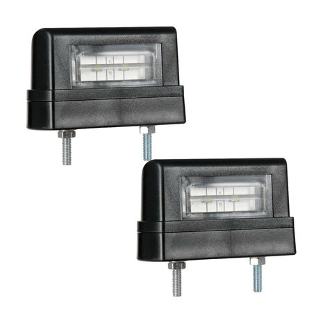 Fristom FT-016/1 LED Kennzeichenbeleuchtung 12-24V 2 Stück