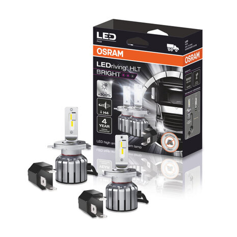 Osram H4 HLT Bright LED Hauptscheinwerfer P43t Satz 24 Volt 2 Stück | OFF-ROAD ONLY