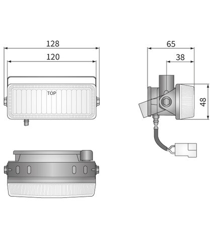 Wesem HM3 Halogen Nebelscheinwerfer