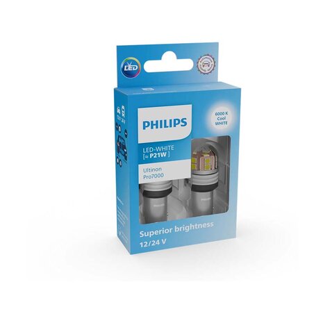 Philips P21W LED Retrofit Weiß 12V 2 Stück