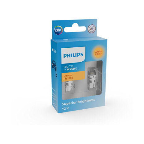 Philips WY5W LED Retrofit Orange 12V 2 Stück