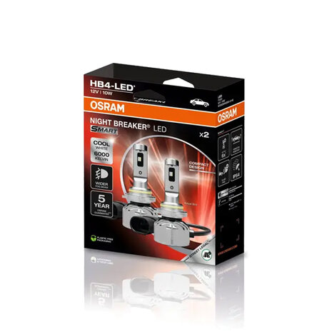 Osram Night Breaker LED Smart HB4 ECE-zugelassenes Set