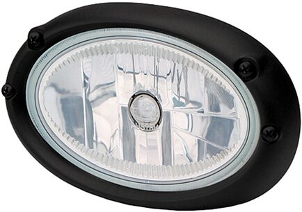 Hella Koplamp Oval 100 Inbouw ovale rand helder glas | 1BA 996 261-021