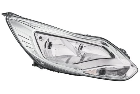 Hella Koplamp Ford Focus III 04/11- chroom Rechts H7 | 1EA 354 994-021