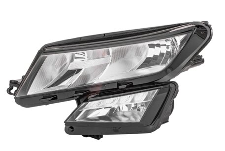 Hella Koplamp Skoda Kodiaq (NS7, NV7) 16- Links Halo | 1EF 012 669-091