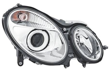 Hella Koplamp MB W211 02-06 Rechts Xenon Bochtverlichting | 1ES 008 369-481