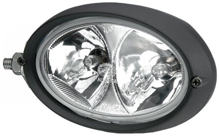 Hella Werklamp Oval 100 dubbele refl zijmontage | 1GA 996 161-331