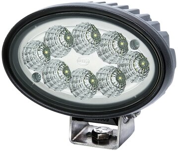 Hella Werklamp Oval 100 led 9-33V Gen II Voorveld Verlichting | 1GA 996 761-001