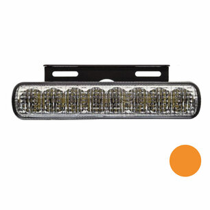 Dasteri LED Blitzer mit Montagehalterung Orange