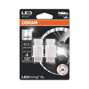 Osram P27/7W LED Retrofit Weiß 12V W2.5x16q 2 Stück | OFF-ROAD ONLY