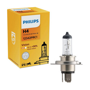 Philips H4 Halogenlampe 12V P43t Vision