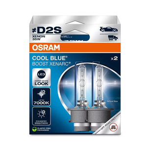 Osram D2S Xenonlampe 35W Cool Blue Boost P32d-2 Duobox